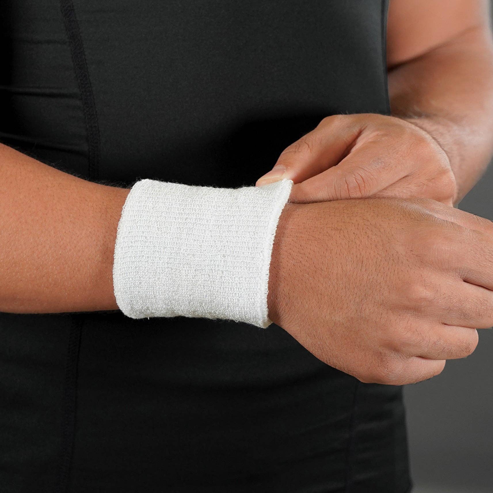 Weiss Basic Weißes Baumwollarmband für den Großhandel auf Faire1