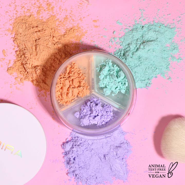 SET & CORRECT LOOSE SETTING POWDER - 006, Medium Neutralizer for wholesale by Moira Cosmetics