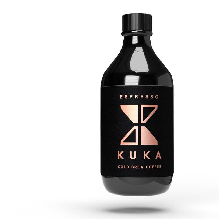Kuka Coffee – wholesale Iced Coffee/Cold Brew – BIGGIE 500ml Espresso Strength Cold Brew Coffee
