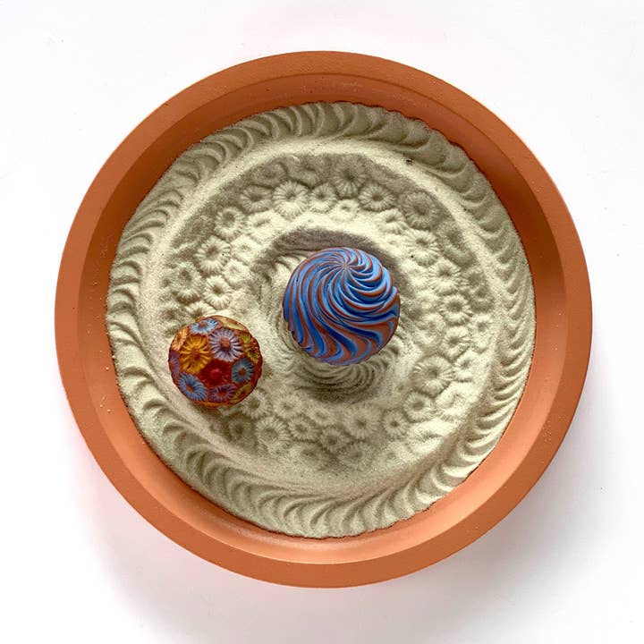 Olander Earthworks Sand & Sculpture Garden, Tropical Retreat for wholesale by Mammoth Buys