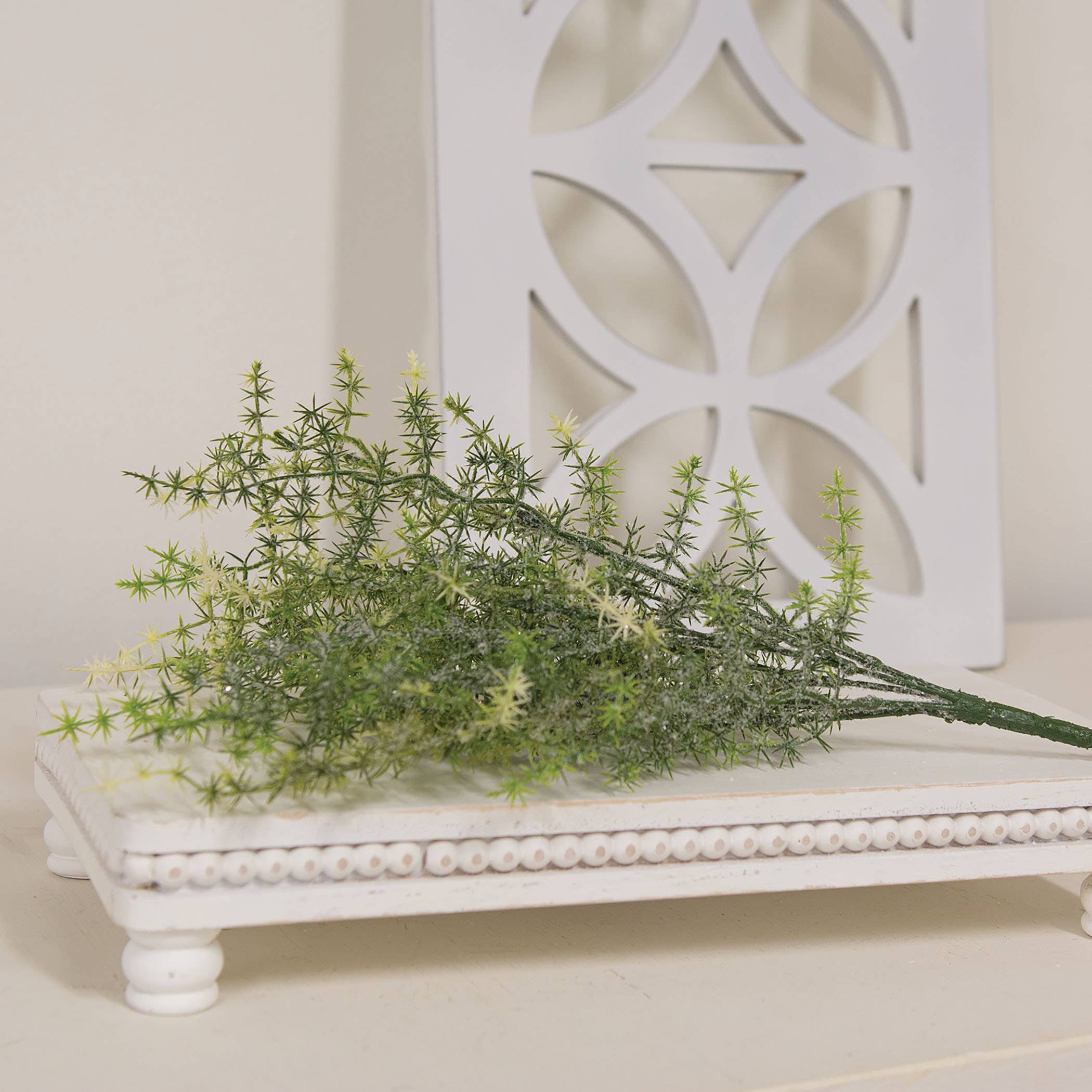 CWI Gifts - Wholesale Artificial Plant - Icy Wild Asparagus Bush - 14"1