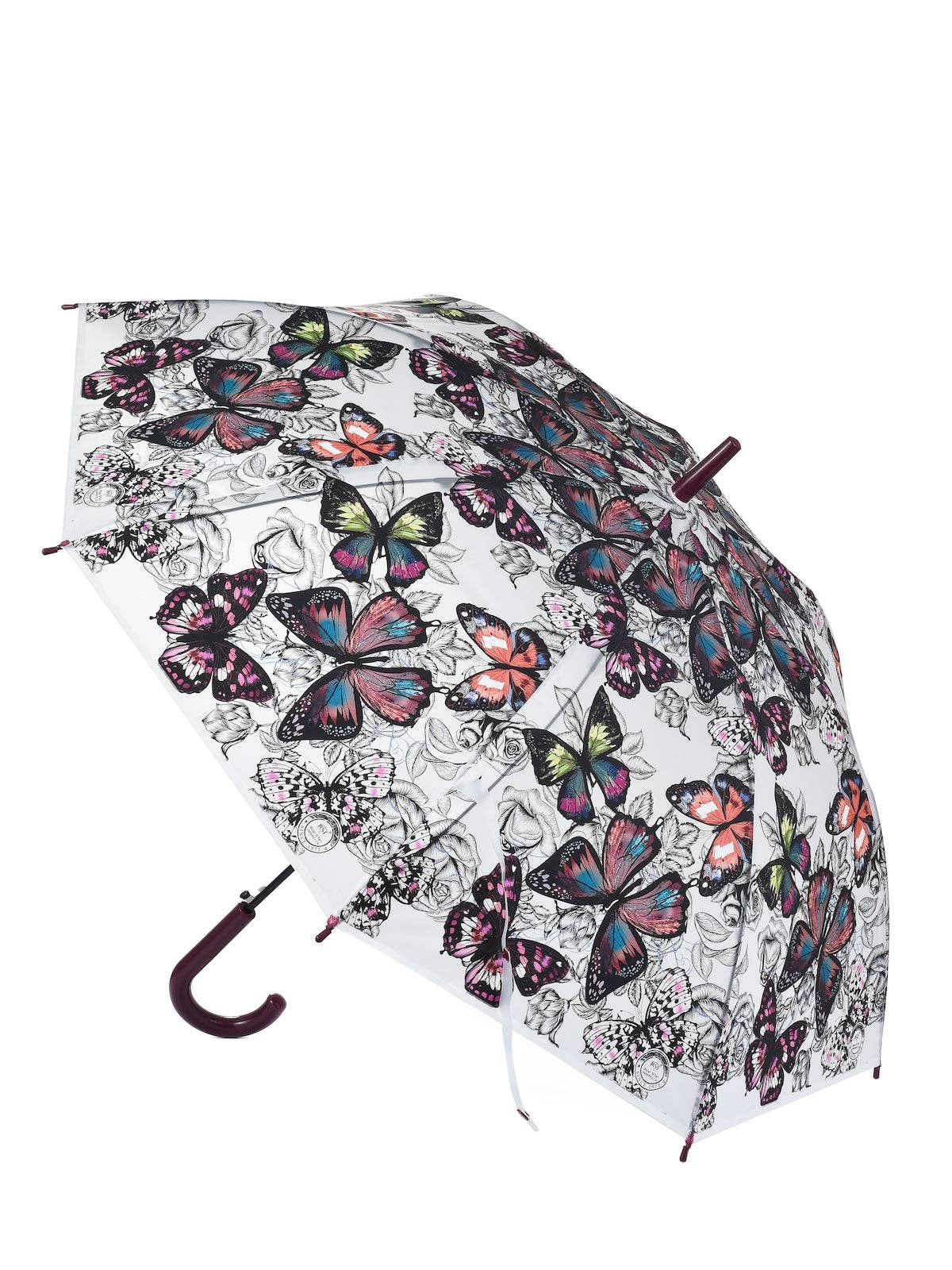 Funkyrel® Atzbranding Limited - Wholesale Umbrella - Women's - Rano - Clear Butterfly Umbrella1