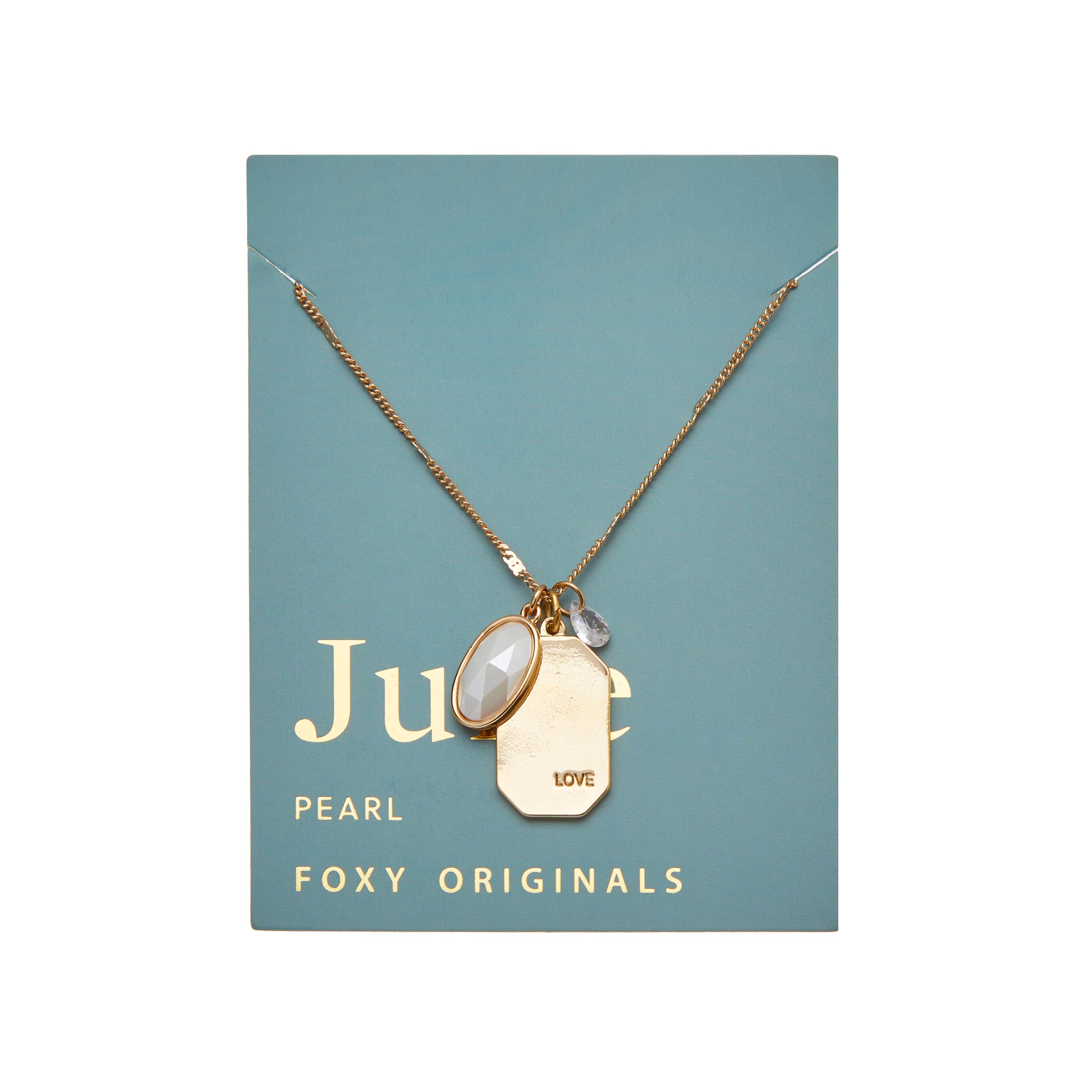 Gold June Birthstone Necklace | Christmas 2025 for wholesale on Faire1