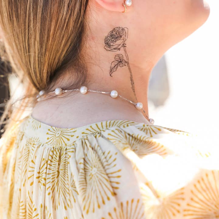 WildFlora - Wholesale Temporary Tattoo - Wholesale WildFlora Floral Temporary Tattoos1