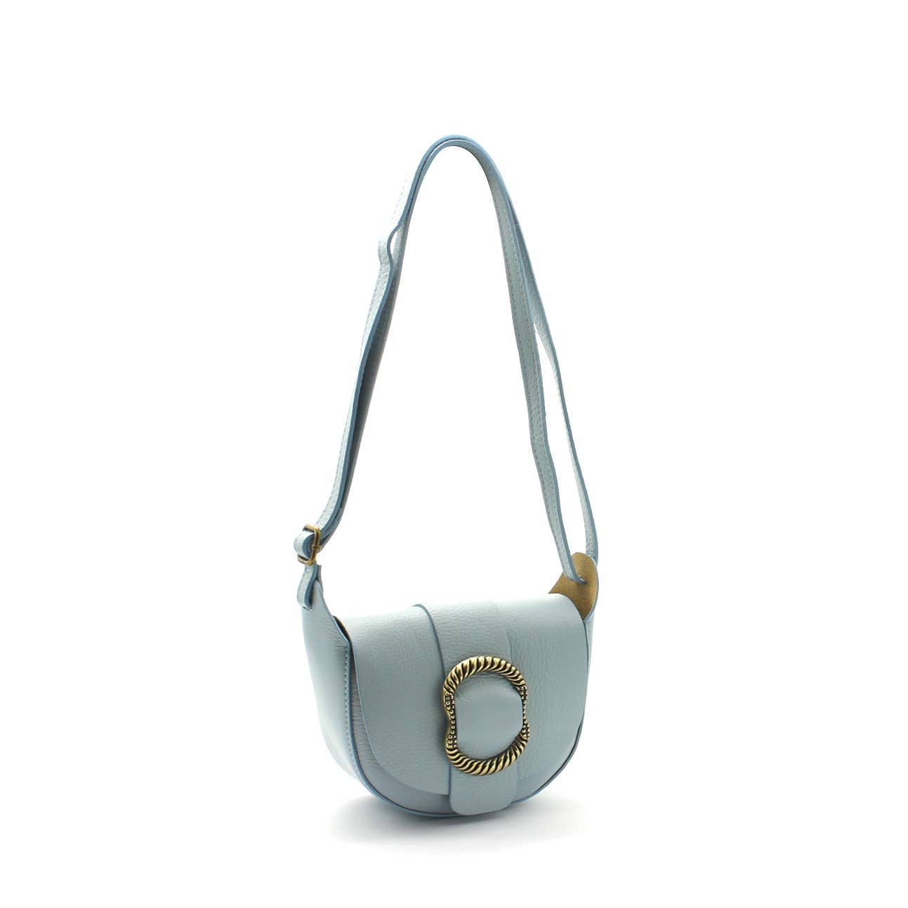 Vimoda - Wholesale Shoulder Bag - Women's - Cowhide leather shoulder bag with buckle 3