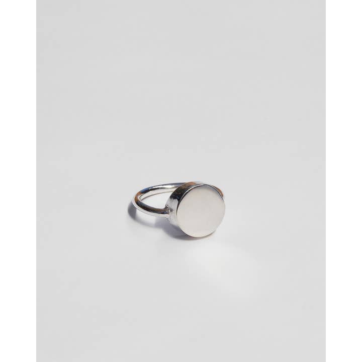 Tiro Tiro Jewelry - Wholesale Signet Ring - Gemma Ring in Silver2