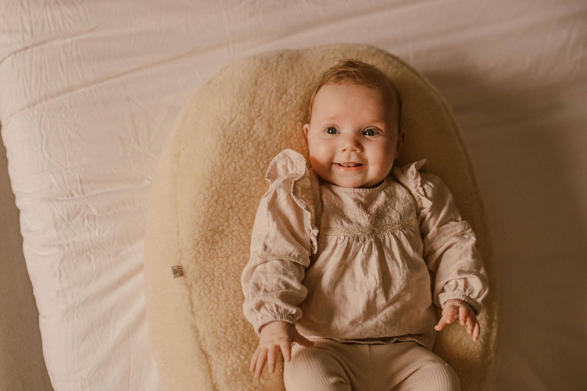 Kico Label - Vendita all'ingrosso Federe cuscino per allattamento - Premaman - Federa per cuscino da allattamento 43x63 - Lana Merino2