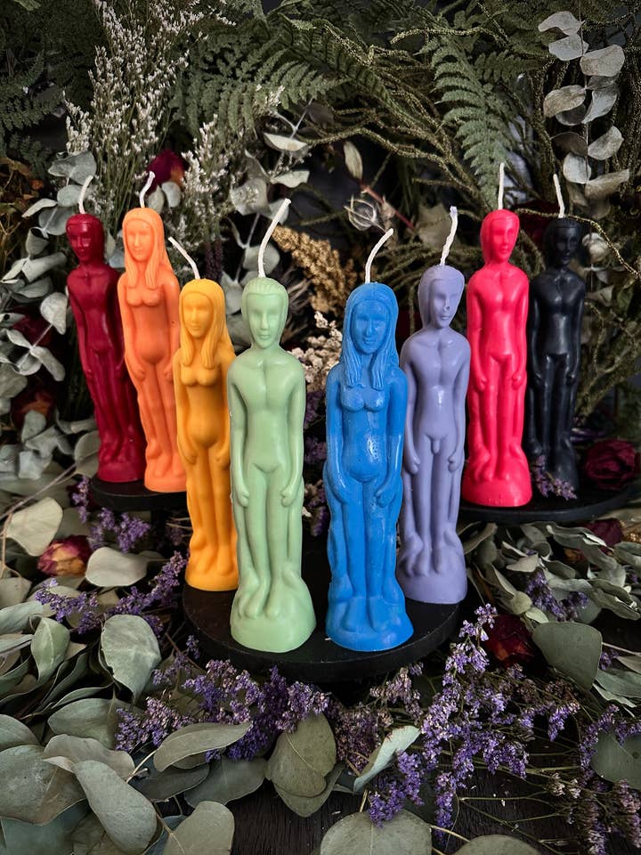 Velas figuras humanas para todos los géneros | Velas para hechizos para venta al por mayor de ComaVVitch