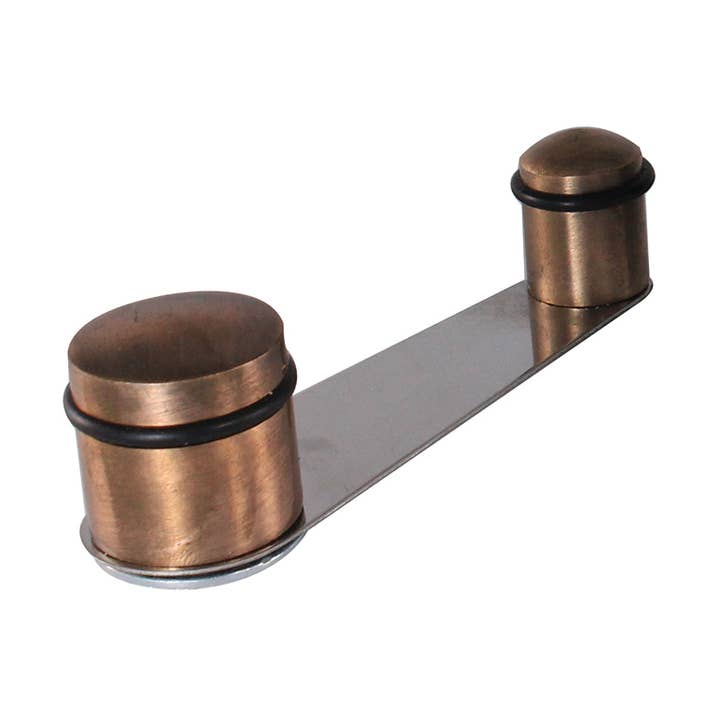 Batente de porta giratório Lux Bronze Steel BL 1 unid. por atacado de Idea Casa