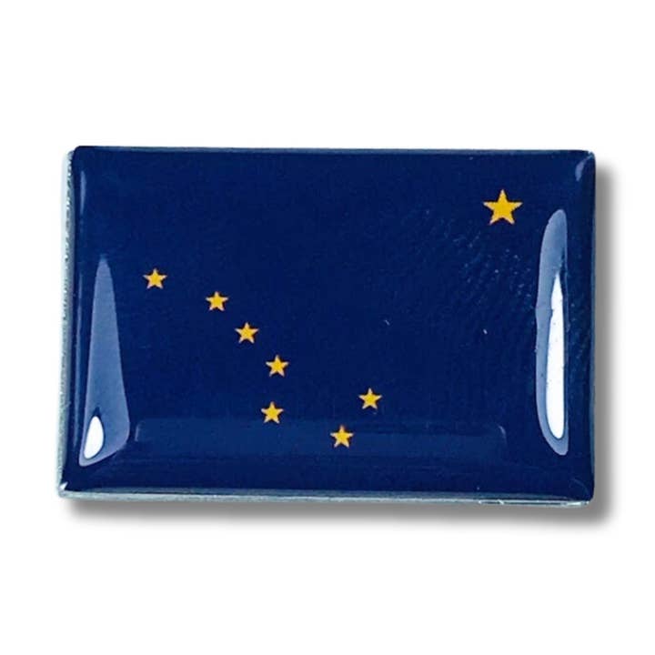 Pin - Staatsflagge Alaska - USA für den Großhandel von Worldwide Souvenirs