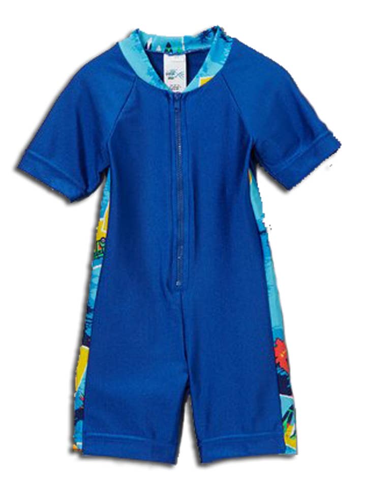 My Pool Pal SPF 35+ Sun Suit - Blue Woody for wholesale by My Pool Pal