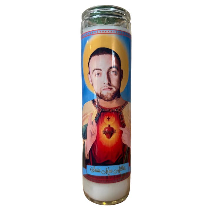 The Luminary and Co. - Wholesale Votive Candle - Mac Miller Devotional Prayer Saint Candle