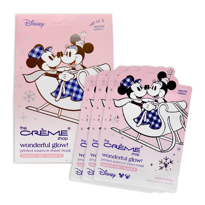 PINEAPPLE Beauty - Wholesale Skincare face mask - TCS DSM00131 Disney Wonderful Glow 3 Sheet Facial Mask - 11
