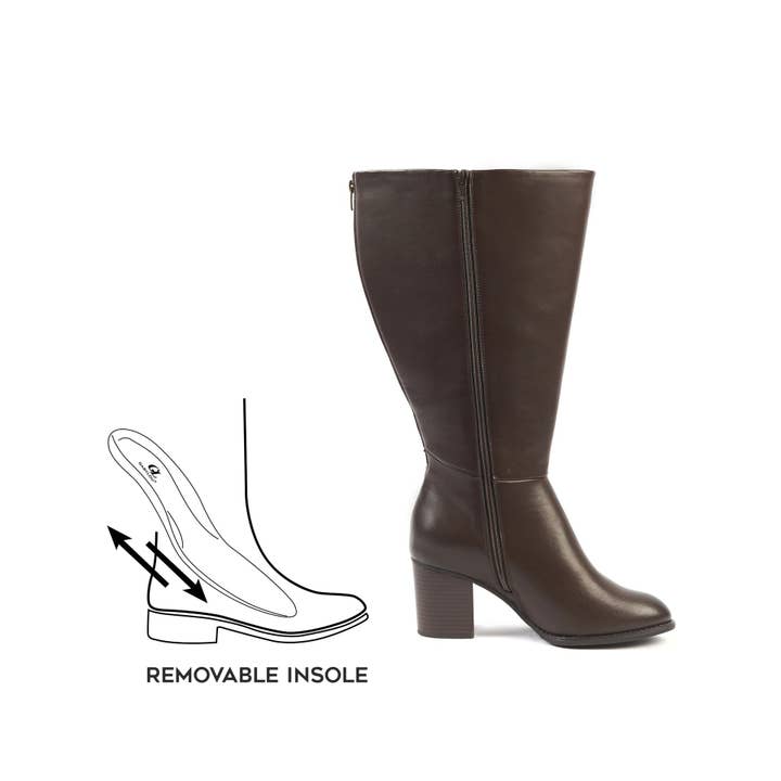 Gabylou - Wholesale Boots - Women's - 4XL Boots for Wide Calves - Gladys Model3