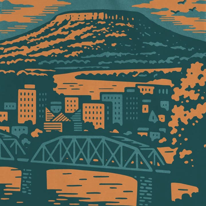 NativeMade - Wholesale Screen Printed T-Shirt - Unisex - National Park City Tee - Emerald / S-2XL2