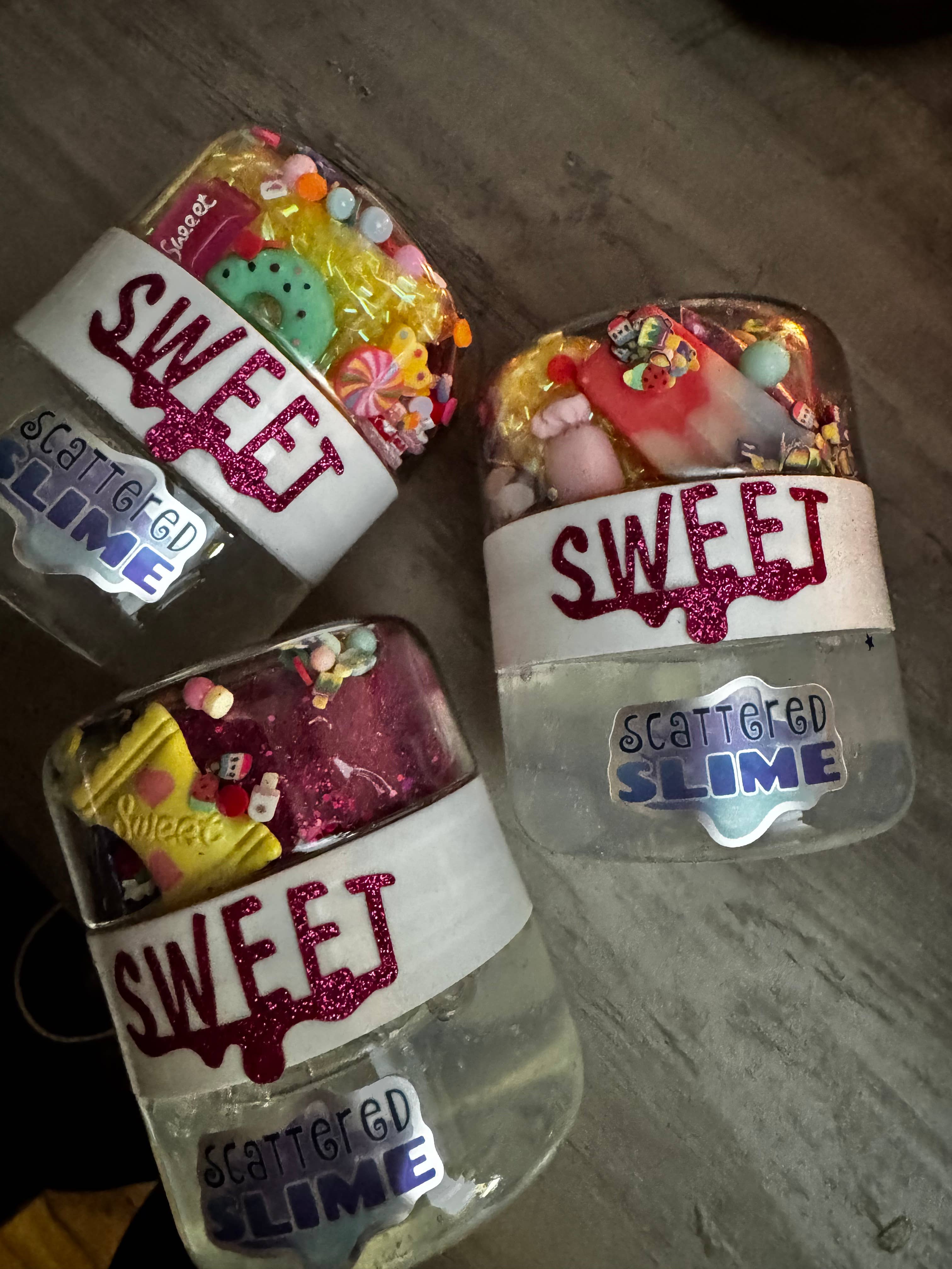 Scattered Slime - Vente Pâte ingénieuse/slime – enfant - Kit complet de slime gourmand4