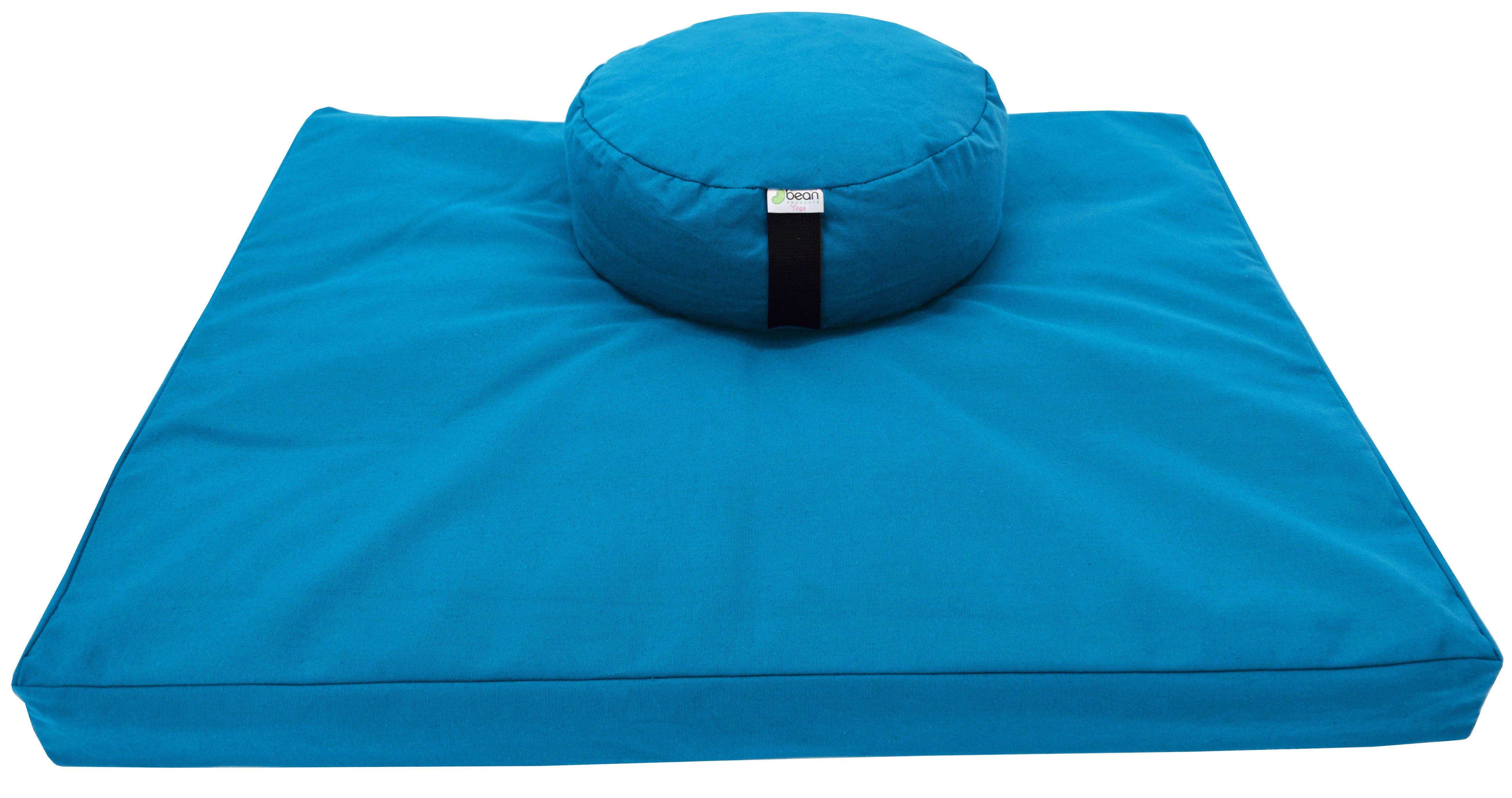 Bean Products - Wholesale Meditation Supplies - Zafu + Zabuton Meditation Cushion Set - Cotton ..Made in USA3