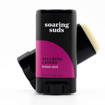 Alluring Layers Solid Lotionsstift für den Großhandel von Soaring Suds Soap Co., LLC