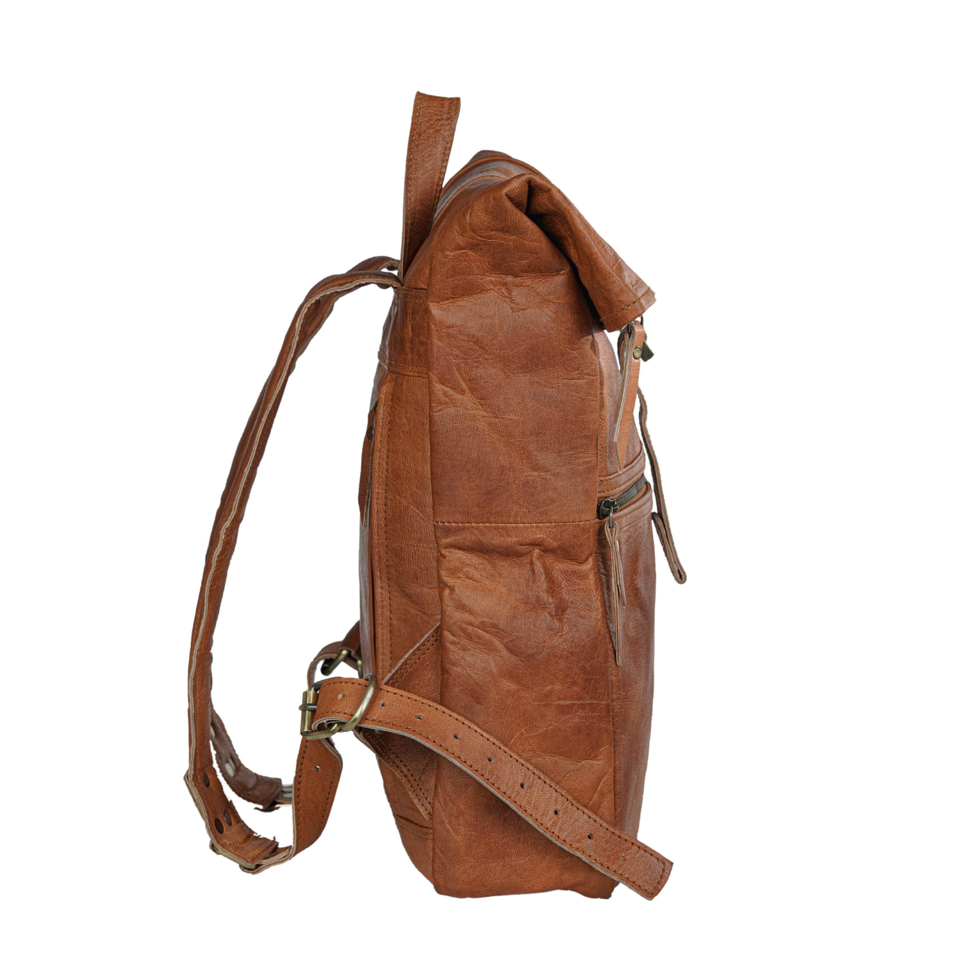 Classy Leather Bags - Wholesale Backpack - Unisex - The Ortiz Rucksack6