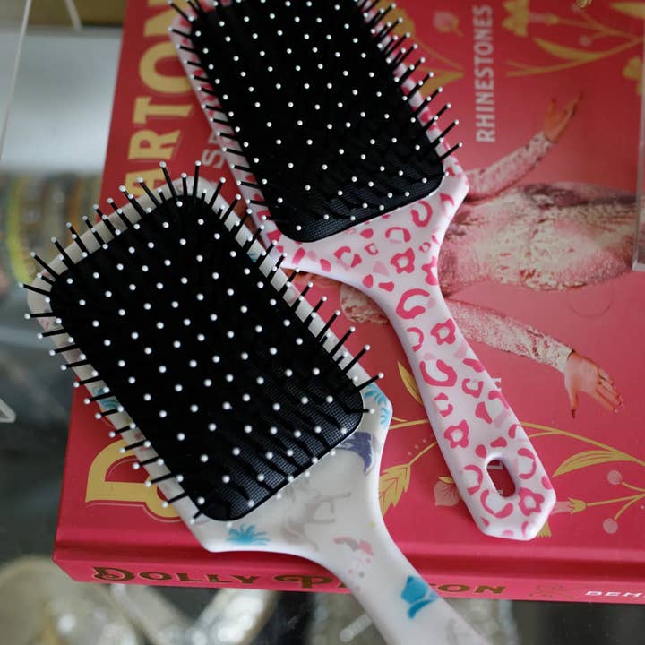 The Front Porch Label - Wholesale Hair Brush/Comb - Coastal Cowgirl Hairbrush1