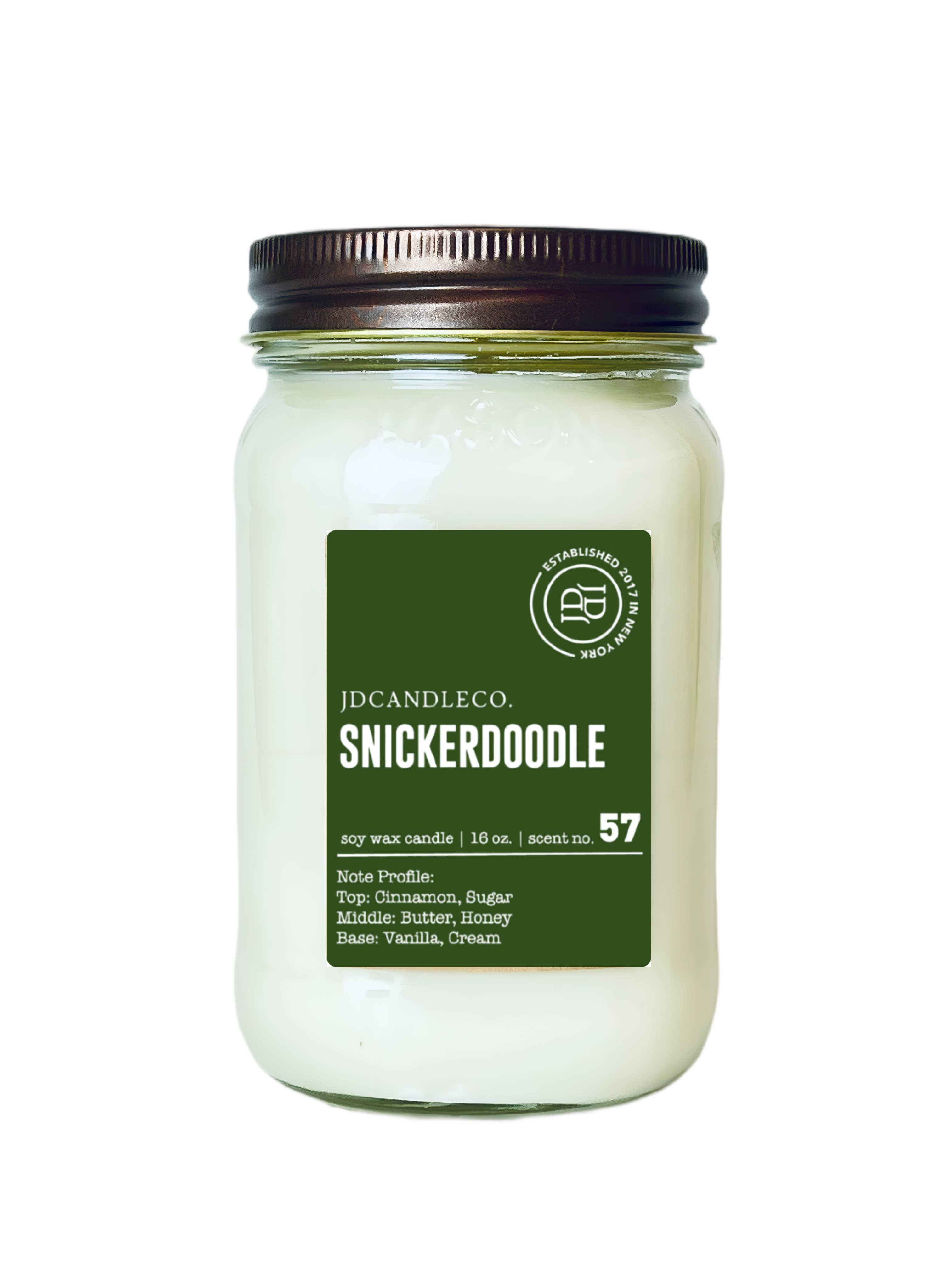 JD Candle Co. - Wholesale Jar/Filled Candle - Holiday 16 oz Mason Jar Candles9