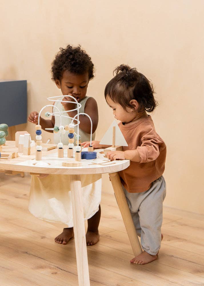 Coco Village - Vente Jouet en bois – enfant - Table d'activité en bois16