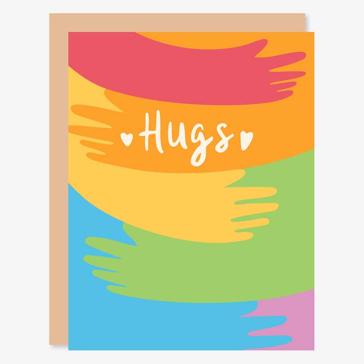 Stacey O'Nary - Wholesale Everyday Greeting Card - Sending Rainbow Hugs Card