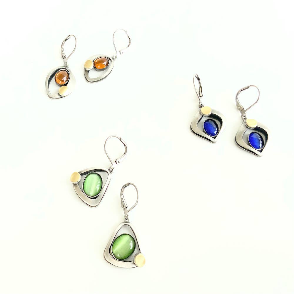 Christophe Poly / Crono Design – wholesale Jewellery set – EARRINGS Prepack (DX20) - 24 Lever back Ears & Free Display21