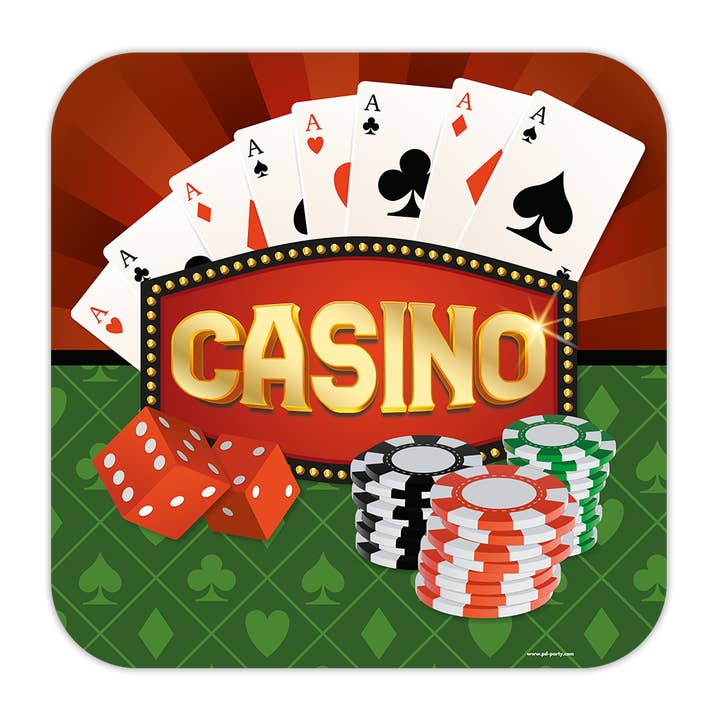 PD Party - Wholesale Bord/bordje - Decoratieschild - Casino