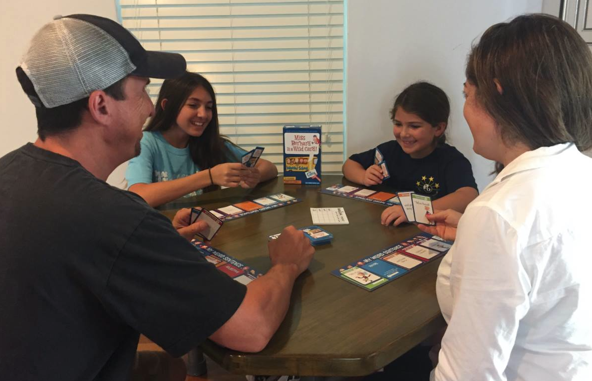 All Things Equal - A Miami Beach Game Company Since 1997 - Wholesale Card Game - Miss Bernard Is a Wild Card - The My Weird School Game4