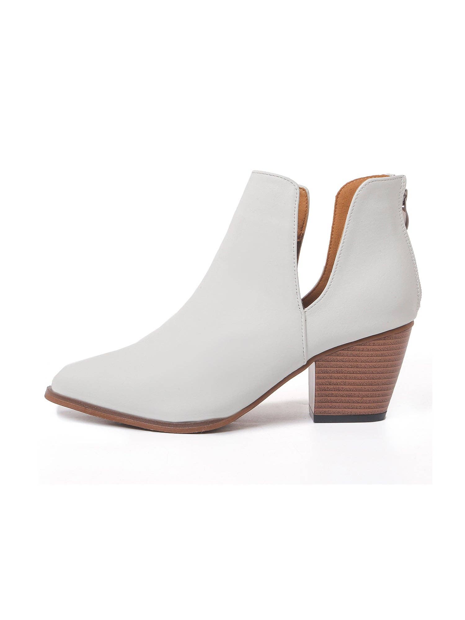 J.Adams Shoes - Wholesale Booties - Women's - Eira | White1