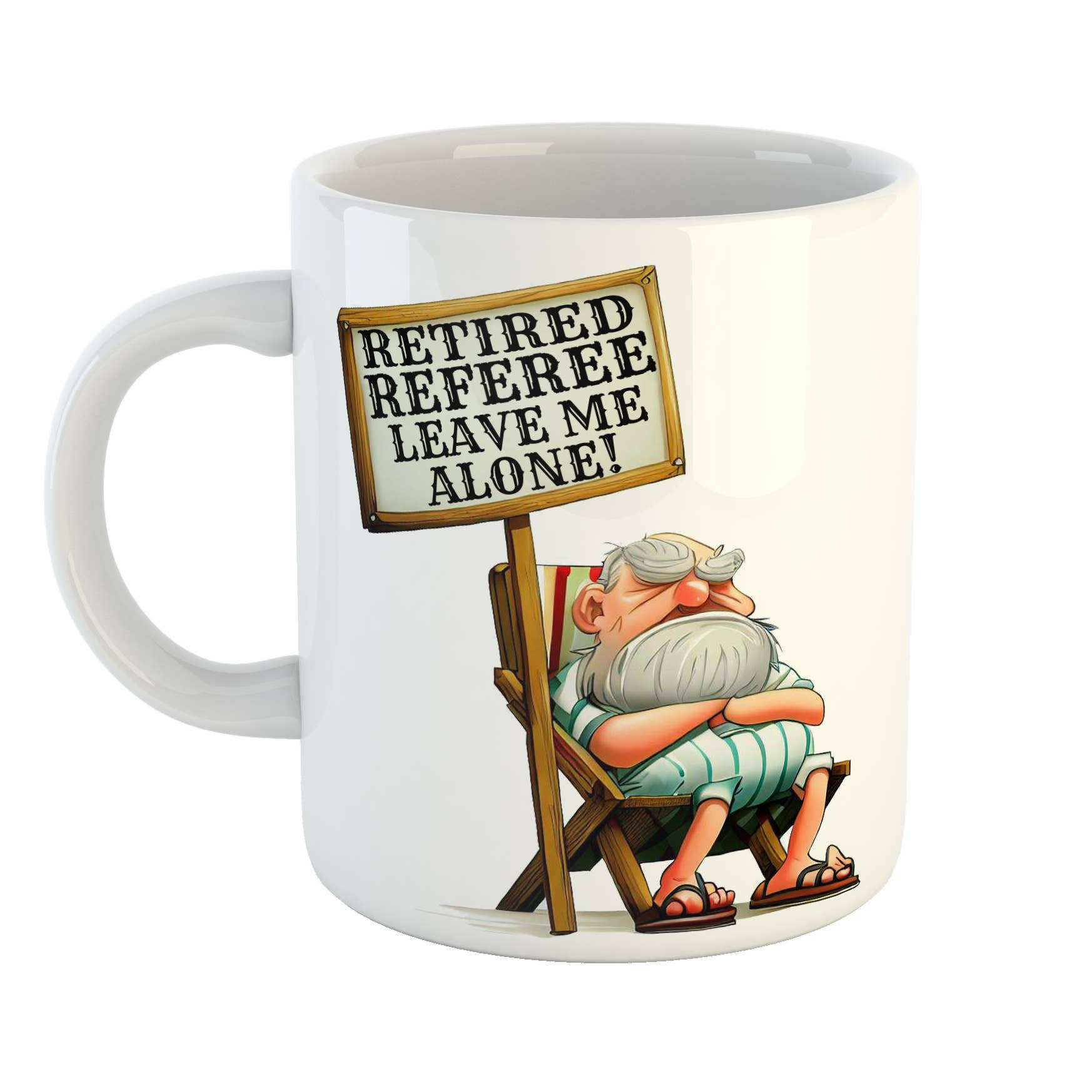 Just The Shirt – wholesale Coffee mug – Retired Referee Leave Me Alone0