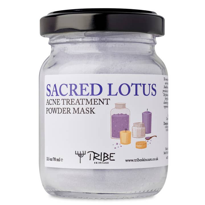 Tribe Skincare – wholesale Ansiktsmasker – Heliga Lotus akne behandling pulver mask 70g