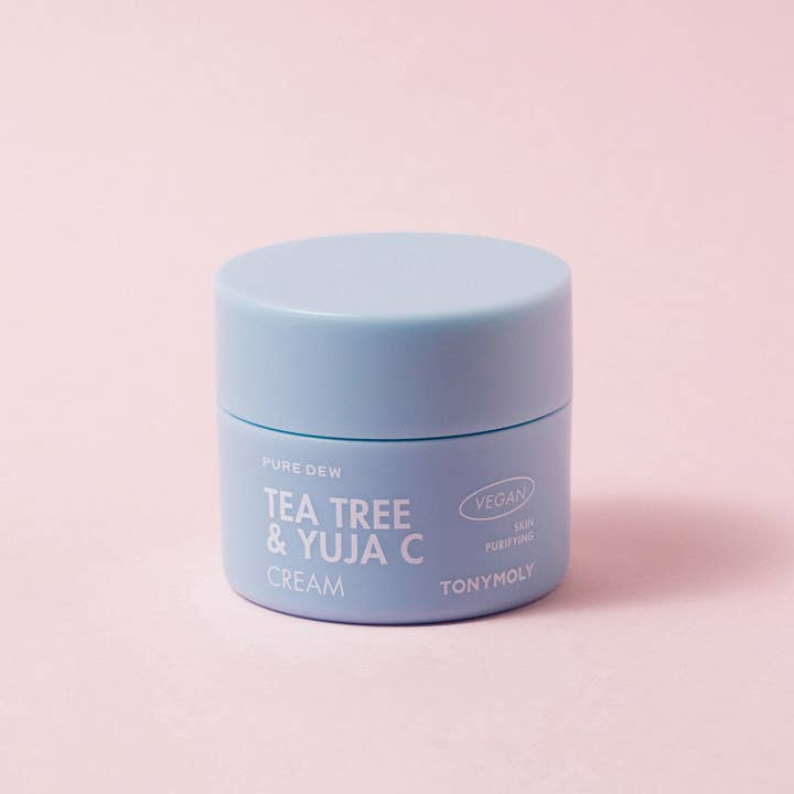 TONYMOLY - Wholesale Facial Moisturizer - Pure Dew Tea Tree & Yuja C Cream