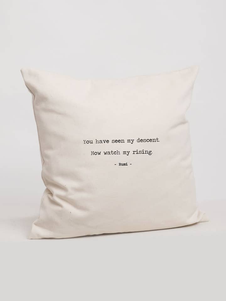 "Descent Rising" Cushion Cover for wholesale by Om & Ah London