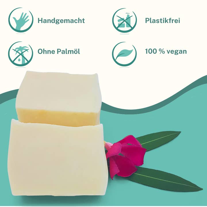 Kleine Auszeit Manufaktur - Wholesale Shampoo Puck/Solid Shampoo - HOPS HAIR SOAP — FOR DULL, BRITTLE HAIR1