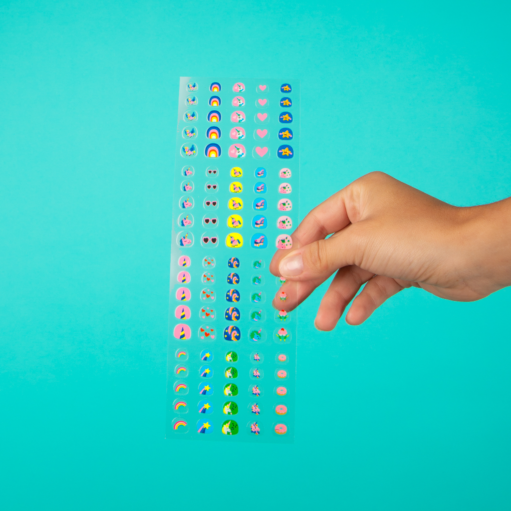 OMY - Wholesale Sticker - Kids & Baby - NAIL STICKERS - UNICORN1