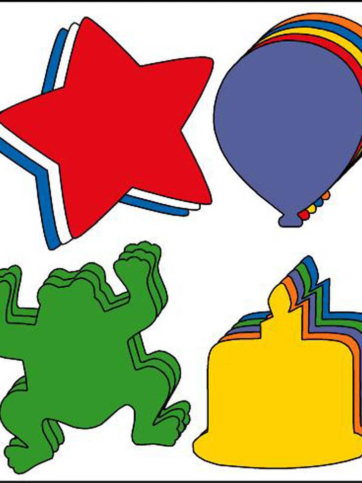 Großes Ausschnitt-Set — Sommer für den Großhandel von Creative Shapes Etc.