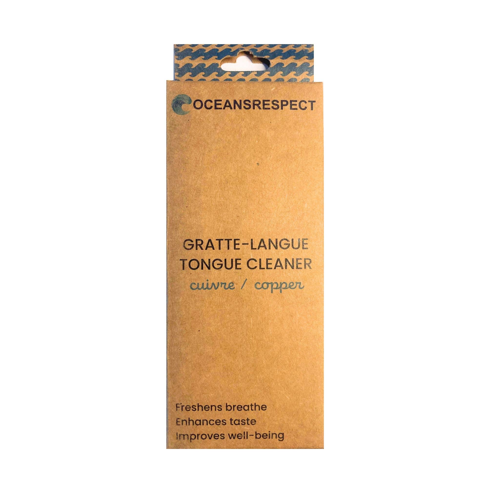 Oceansrespect 🌊🌍🌱 - Vente Gratte-langues - Nettoyeur de langue en cuivre5