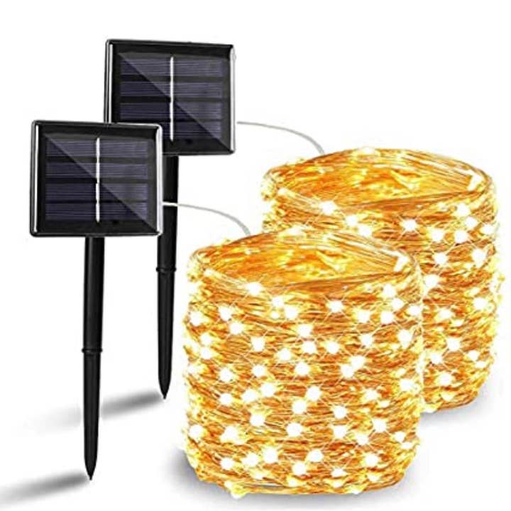 OutdoorSolarOutlet - Wholesale String lights - Solar String Lights Outdoor, Waterproof Solar Fairy Lights with 8 Lighting Modes1