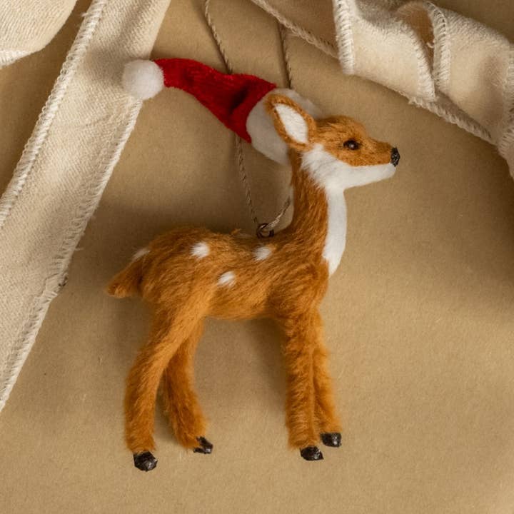 FEESTELIJK HERTENHANGER MET BONT voor wholesale door Ragon House