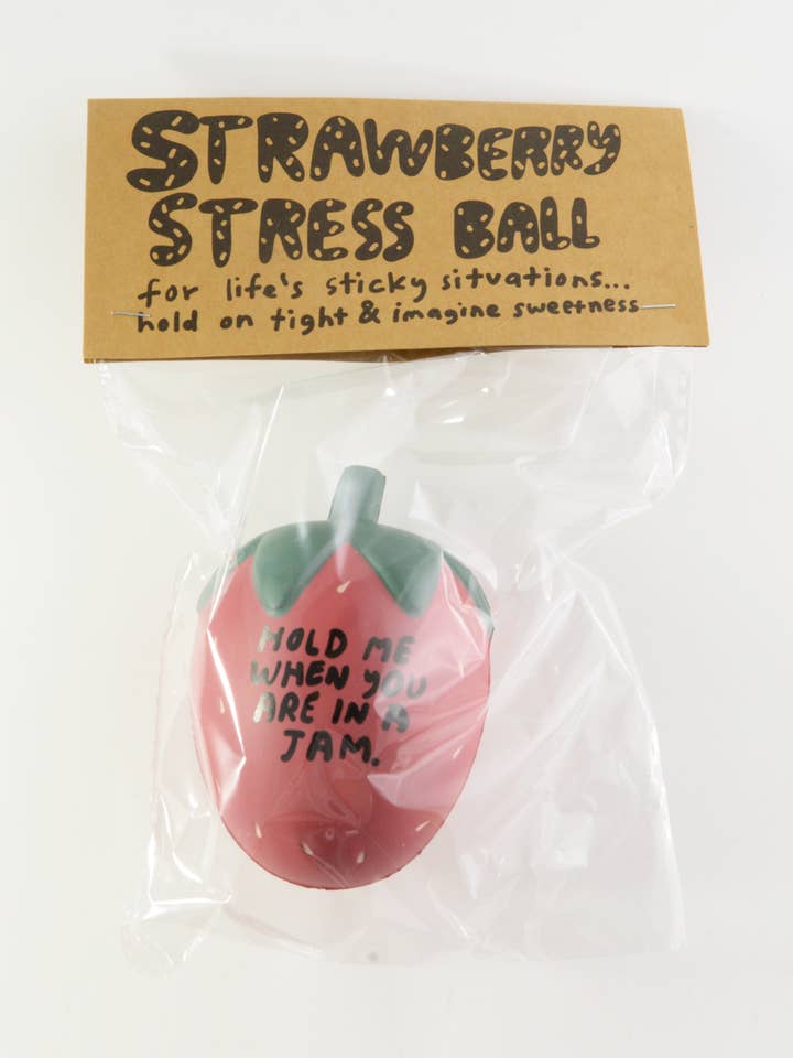 Jordbær Stress Ball for engroshandel hos People I've Loved