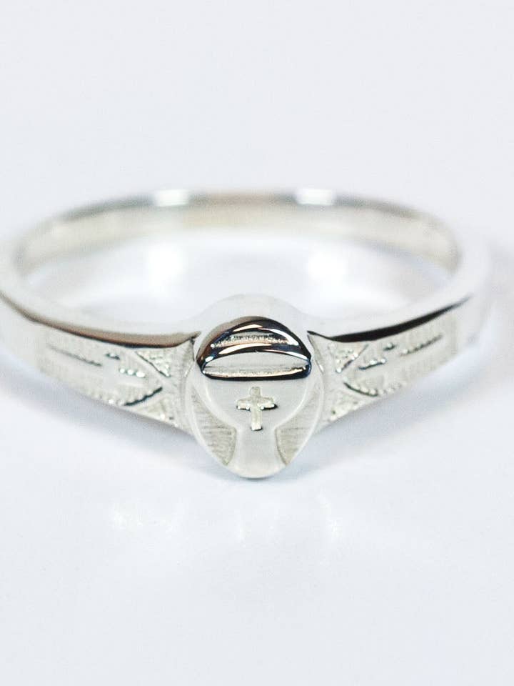 Sterling Silver Chalice Ring for wholesale by Tony’s Jewelry
