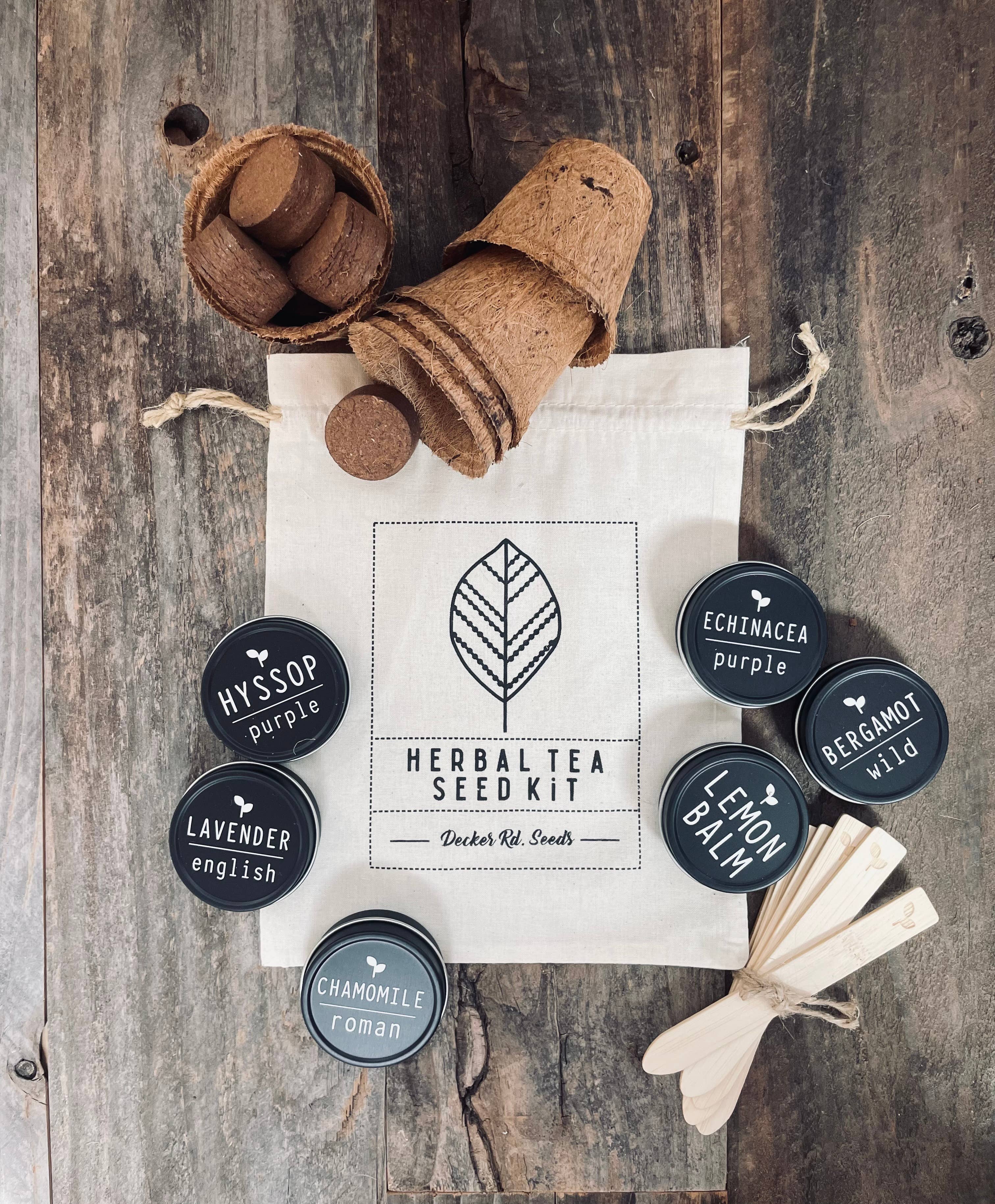 Decker Rd. Seeds - Wholesale Plant Seeds - Herbal Tea Garden Kit1