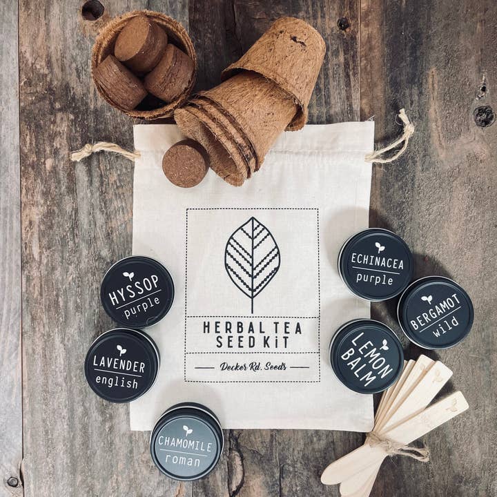 Decker Rd. Seeds - Wholesale Plant Seeds - Herbal Tea Garden Kit1