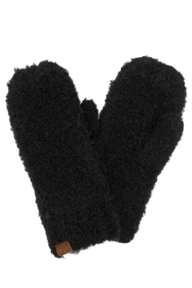 Hana - Wholesale Mittens - Women's - C.C Mixed Color Boucle Mittens8