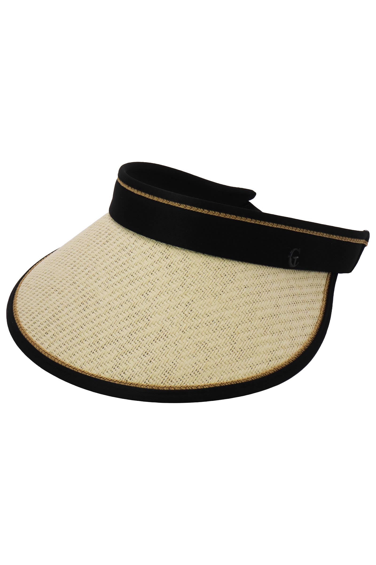 ASSORTED Pack And Go Paper Straw Roll-up Sun Visor for wholesale on Faire12