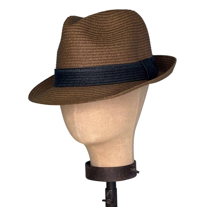 Travel Friendly Resort Fedora for wholesale by Kathy Jeanne Millinery