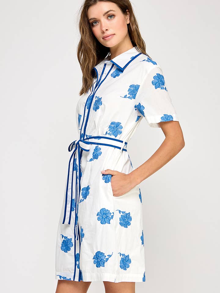 RUBIENN - Venta al por mayor Vestido - Mujer - Vestido corto bordado7