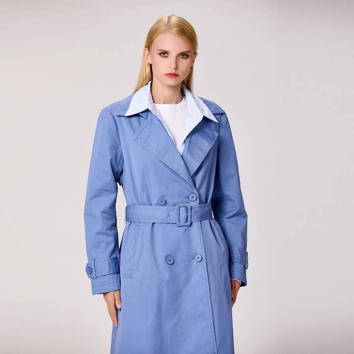 Smart and Joy - Wholesale Trench Coat - Women's - Classic-looking trench coat9